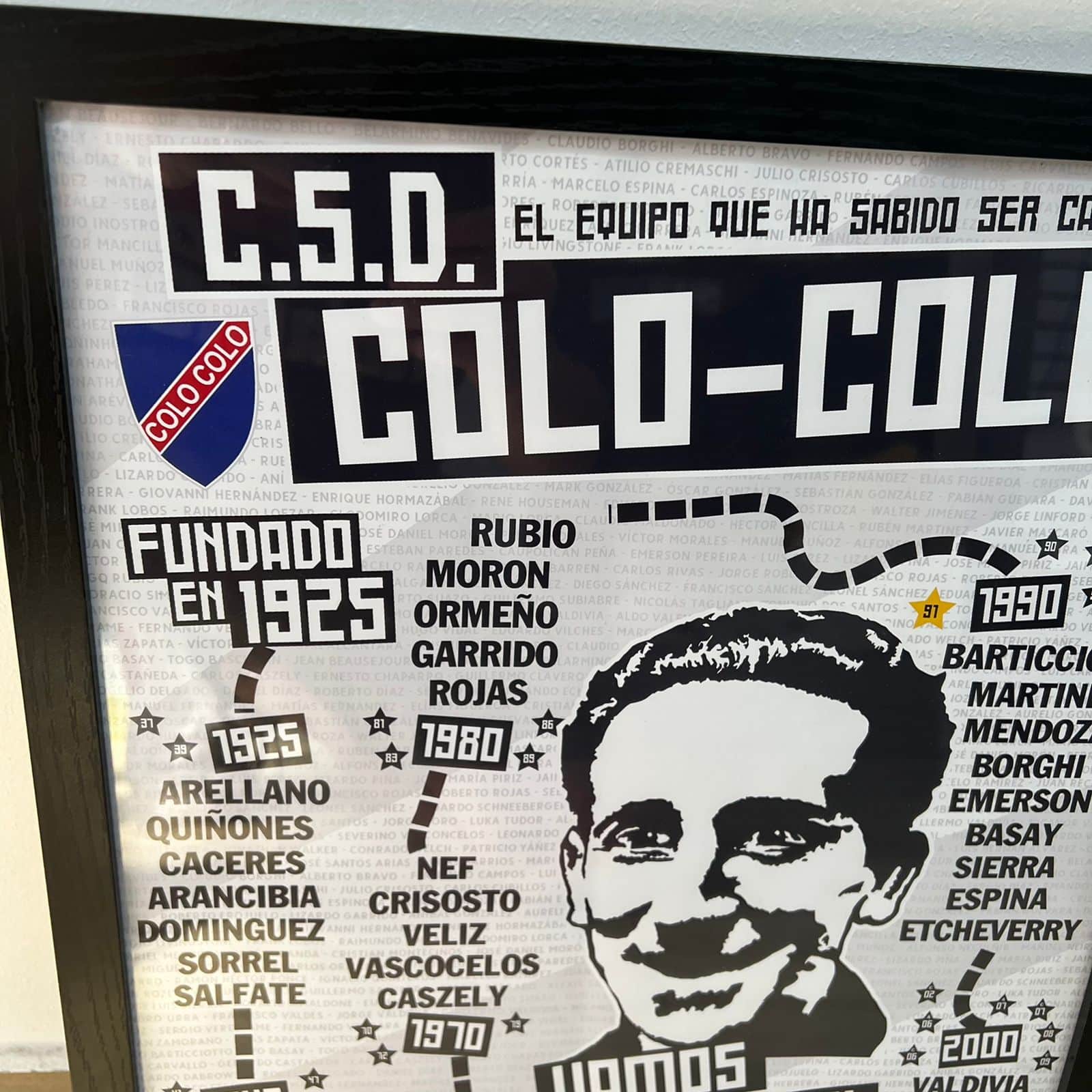 Cuadro Jugadores Historicos (30x40 cm) - Imagen 4