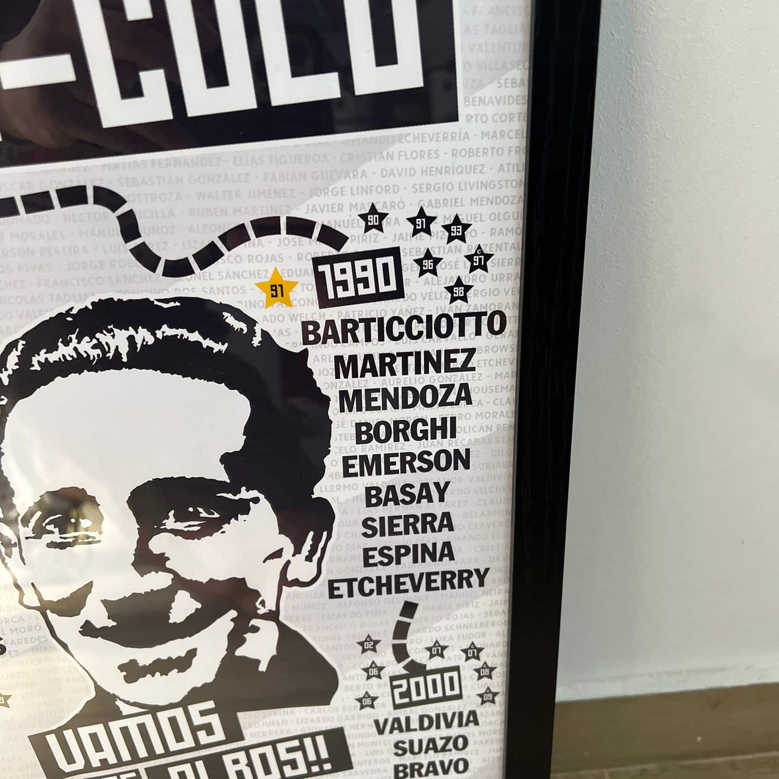 Cuadro Jugadores Historicos (30x40 cm) - Imagen 3