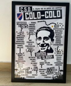 Cuadro Jugadores Historicos (30x40 cm)