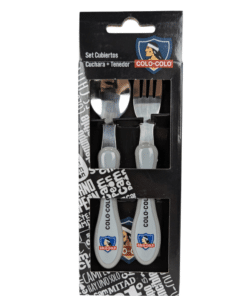 Set Cubiertos Colo-Colo