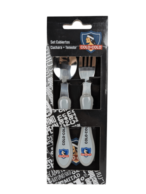 Set Cubiertos Colo-Colo