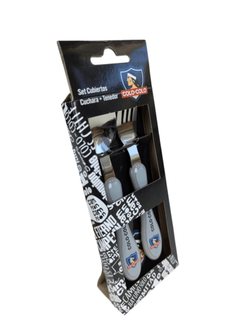 Set Cubiertos Colo-Colo