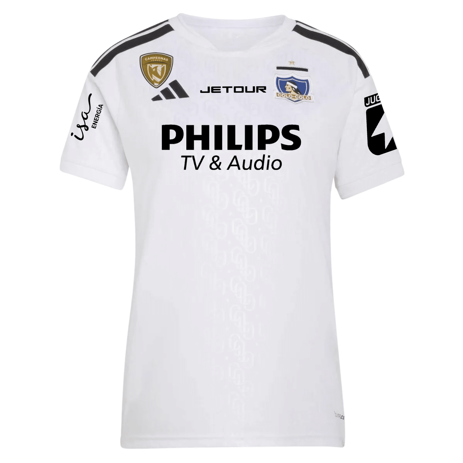 Camiseta Local Mujer Colo-Colo 2026 Adidas Oficial Full Estampada
