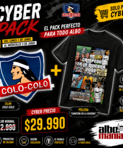 Pack Polera "Campeon en la Quiebra" + COJIN 45 CM