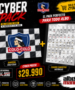Pack Bandera + Cuandro Camisetas Historicas Local