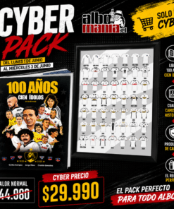 Pack Libro 100 Años + Cuandro Camisetas Historicas Local