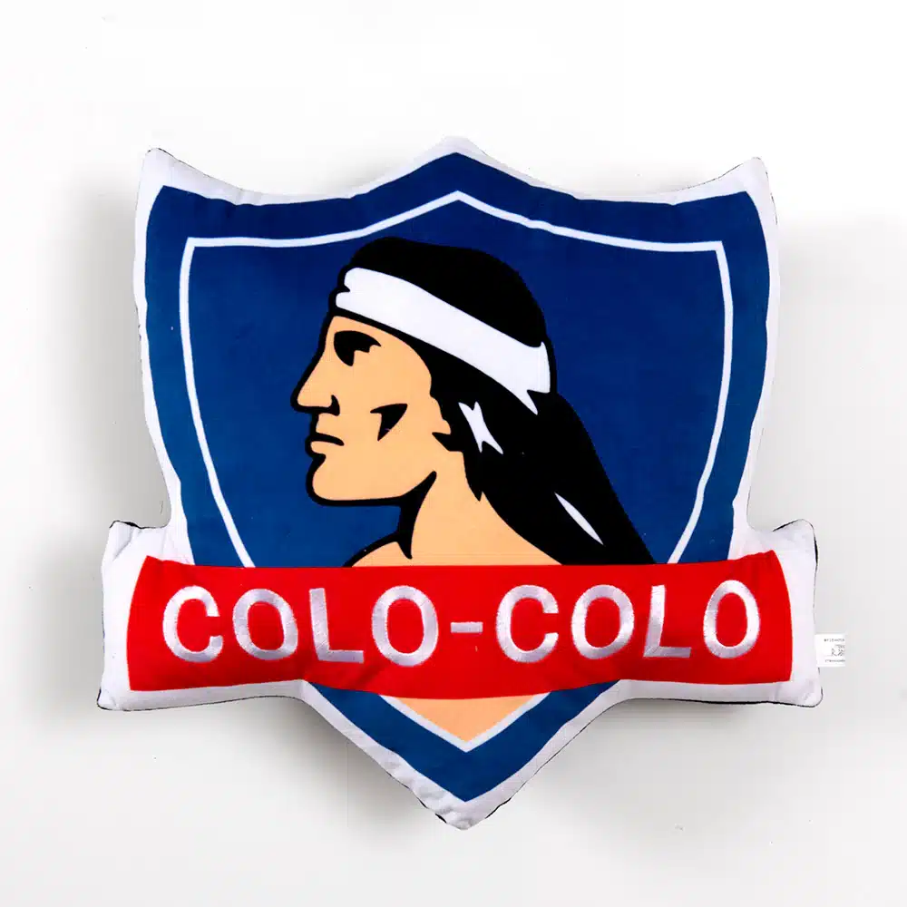 Cojín Bordado de Colo-Colo 45x45 cm