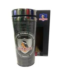 Mug Metalico Oficial Colo-Colo