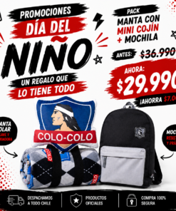 Pack Manta-Mini Cojin + Mochila