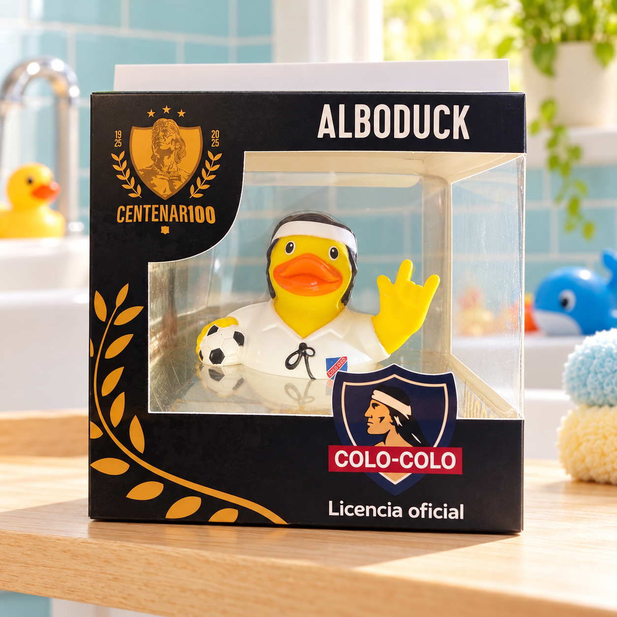 AlboDuck: el patito de Colo-Colo