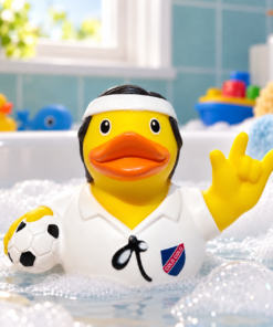 Alternative view of AlboDuck: el patito de Colo-Colo